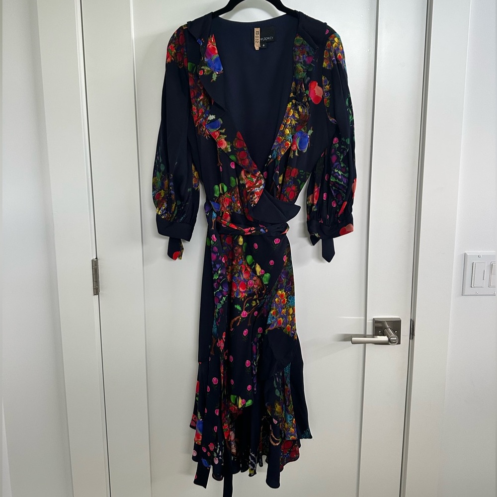 Cynthia Rowley Floral Wrap Dress